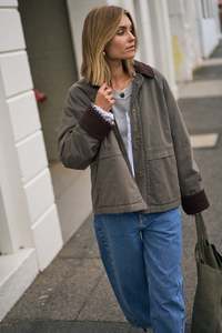 Blair Barn Jacket – Moss