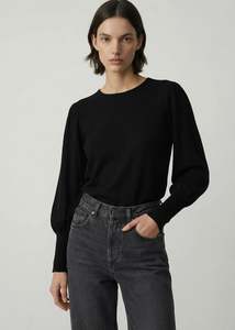Fashion Womens: 071 Always Bell Sleeve – Black