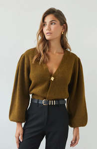 Fashion Womens: Hollie Cardigan – Khaki