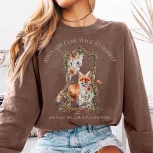 Book Shirts Tshirts For Book Lovers Literary Tshirts: Soon She Came Back to Herself Long Sleeve