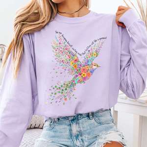Book Shirts Tshirts For Book Lovers Literary Tshirts: She Was Becoming Herself Kate Chopin Long Sleeve