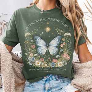 I Almost Wish We Were Butterflies John Keats T-Shirt