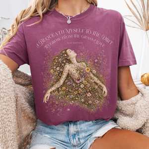 I Bequeath Myself to the Dirt Walt Whitman T-Shirt