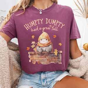 Halloween Bookish Tees: Humpty Dumpty Had a Great Fall