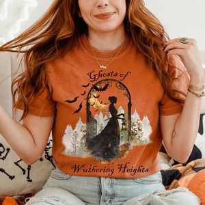 Halloween Bookish Tees: Ghosts of Wuthering Heights Halloween Shirt