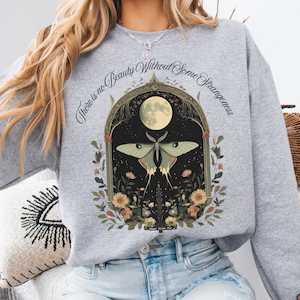 There is no Beauty Without Some Strangeness Poe Sweatshirt