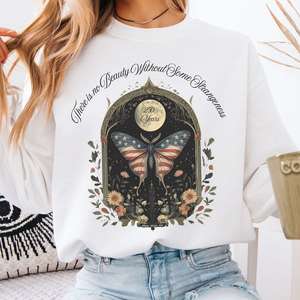 Sweatshirts: There Is No Beauty Without Some Strangeness America 250 Crewneck Sweatshirt