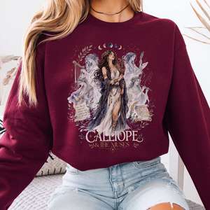 Calliope & The Muses Mythology Crewneck Sweatshirt