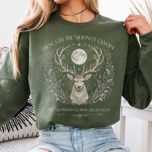 Beneath the Moonlit Canopy Crewneck Sweatshirt