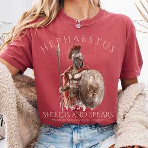 Black Friday New Product Drop: Hephaestus Shields And Spears Tee