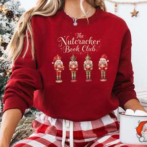 The Nutcracker Book Club Christmas Sweatshirt