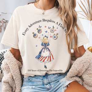 All T Shirts: 250 Years of Dreaming the Impossible American Alice T-Shirt