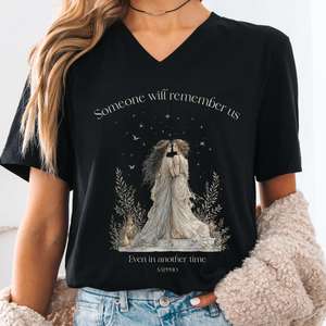 Bestsellers: Someone Will Remember Us Sappho Literary V-Neck