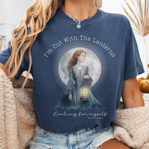 Shirts Only: I'm Out With The Lanterns Looking For Myself Emily Dickinson Tee