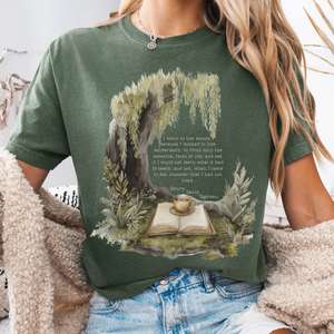 Shirts Only: I Went to the Woods Henry David Thoreau Tee