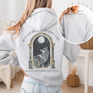 Sweatshirts: Beneath The Moon The Wolf Remembers Who She Is Hoodie