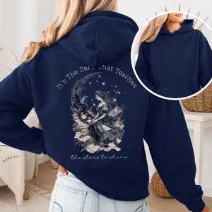 It's the Dark That Teaches the Stars to Shine Poe Inspired Hoodie