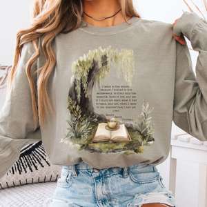 Black Friday New Product Drop: I Went to the Woods Henry David Thoreau Long Sleeve Tee