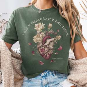 I Did Violence To My Own Heart Edgar Allan Poe Tee