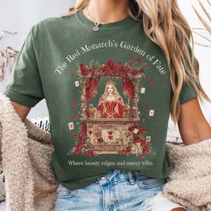 The Red Monarch's Garden of Fate Tee