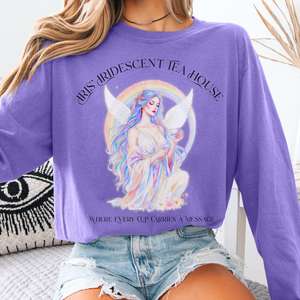 Iris’ Iridescent Tea House Mythology Long Sleeve Tee