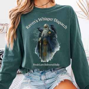 Raven's Whisper Dispatch Norse Gods Long Sleeve Shirt
