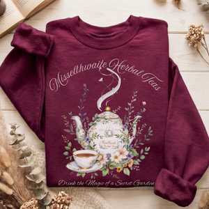 Sweatshirts: Misselthwaite Herbal Teas The Secret Garden Sweatshirt