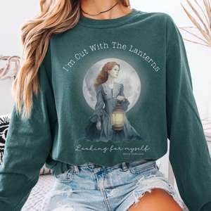 I'm Out With The Lanterns Looking For Myself Emily Dickinson Long Sleeve
