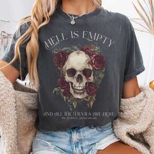 Hell Is Empty And All The Devils Are Here Shakespeare Shirt