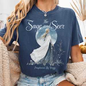 The Sage and Seer Prophecies by Frigg Norse Goddess Shirt