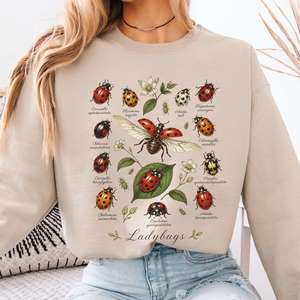 Sweatshirts: Ladybugs Nature Study Sweatshirt