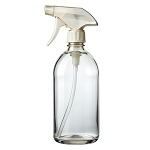 Clear Glass Spray Bottle – 500ml – The Natural Co