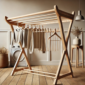 Products: Wooden Clothes Drying Rack – The Grandad – The Natural Co