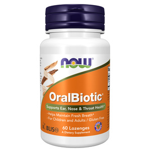 NOW Foods OralBiotic Lozenges 60 Lozenges – TheNatural.Kiwi