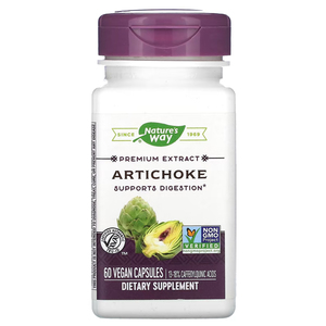 Nature’s Way Artichoke Premium Extract 60 Vegan Capsules – TheNatural.Kiwi