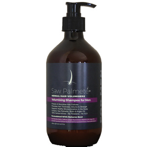 Saw Palmete Volumising Shampoo for Men 480ml – TheNatural.Kiwi