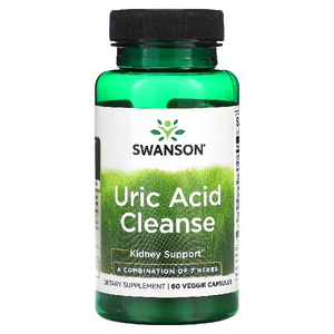 Swanson Uric Acid Cleanse 60 Veggie Capsules – TheNatural.Kiwi