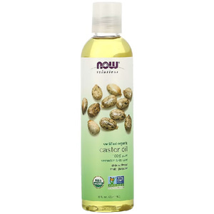 Products: NOW Foods Castor Oil Certified Organic 237ml – TheNatural.Kiwi