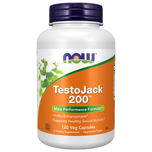 NOW Foods TestoJack 200 Veg Capsules – TheNatural.Kiwi