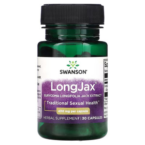 Products: Swanson LongJax Eurycoma Longifolia Jack Extract 400mg 30 Capsules – TheNatural.Kiwi