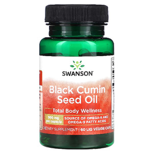 Products: Swanson Black Cumin Seed Oil 500mg 60 Liq Veggie Caps – TheNatural.Kiwi