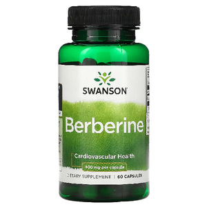 Swanson Berberine 400mg 60 Capsules – TheNatural.Kiwi