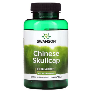 Swanson Chinese Skullcap 400mg 90 Capsules – TheNatural.Kiwi