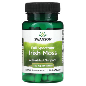 Swanson Full Spectrum Irish Moss 400mg 60 Capsules – TheNatural.Kiwi