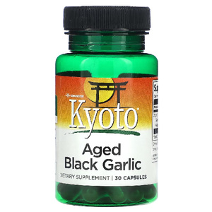 Swanson Kyoto Aged Black Garlic 650mg 30 capsules – TheNatural.Kiwi