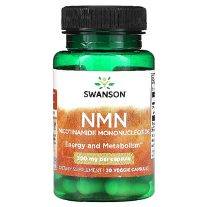 Swanson NMN 300mg 30 Veggie Capsules – TheNatural.Kiwi