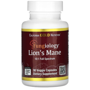 California Gold Nutrition Lion’s Mane 90 PlantCaps – TheNatural.Kiwi