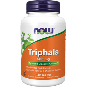 Products: NOW Foods Triphala 500mg 120 Tablets – TheNatural.Kiwi