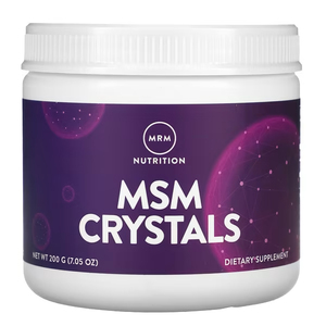 Products: MRM Nutrition MSM Crystals 1000mg 200g – TheNatural.Kiwi