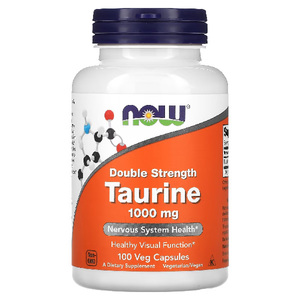 Products: NOW Foods Taurine Double Strength 1000mg 100 Veg Capsules – TheNatural.Kiwi